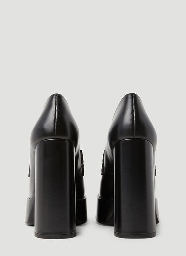 Versace Aevitas Platform Heels Black vrs0253027
