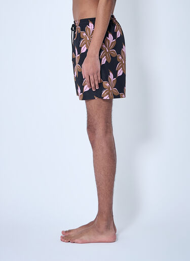 Gucci Printed Poplin Swim Shorts Brown guc0160010