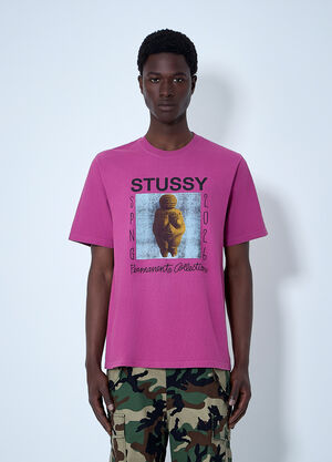 Stüssy Permanent Collection P.D. Tee Pink sts0164030