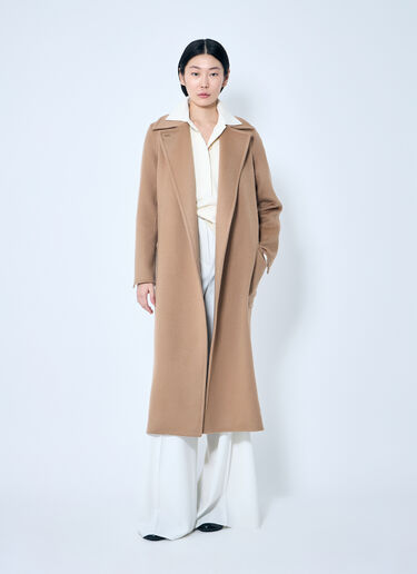 Max Mara Carhmere Robe Coat Beige max0259018