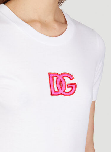 Dolce & Gabbana Capri Giro T 恤 白 dol0249037