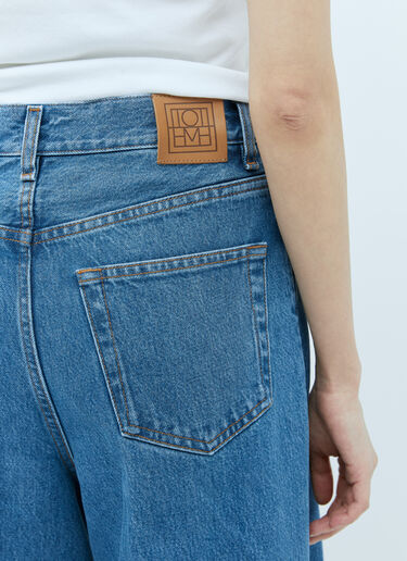 TOTEME Wide Leg denim Blue tot0256009
