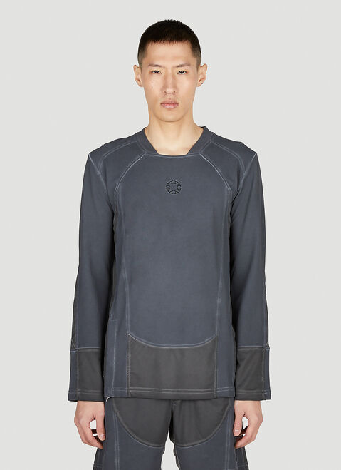 1017 ALYX 9SM Logo Crewneck Top Grey aly0152002