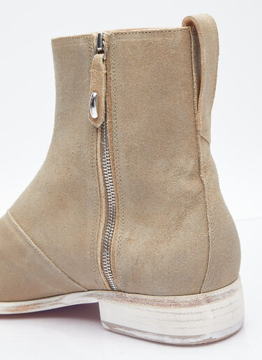 Our Legacy Michaelis Suede Boots Beige our0154016