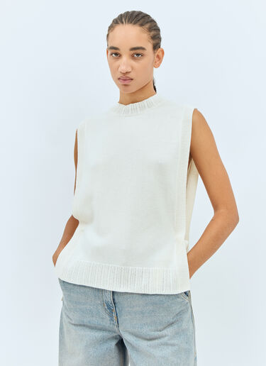 A.P.C. Margot Wool Gilet Beige apc0257035