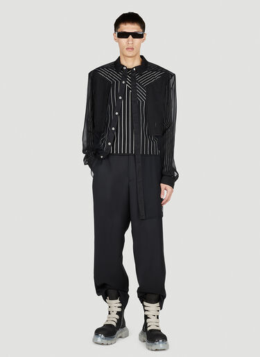 Rick Owens Jumbo Fogpocket Shirt Black ric0151005