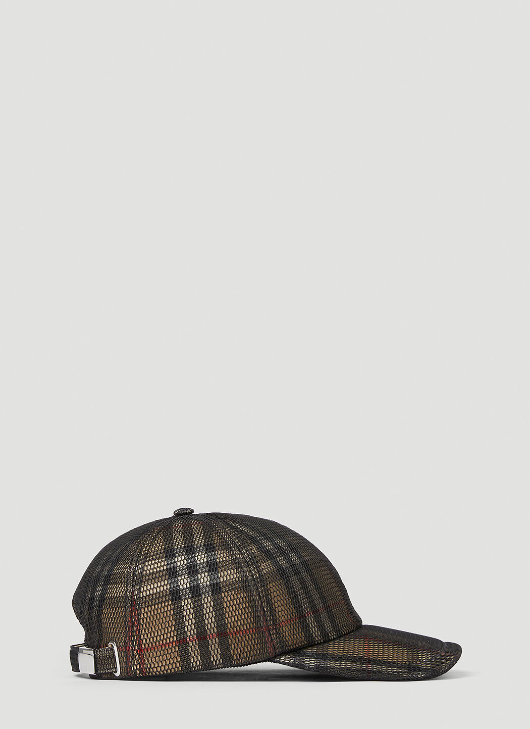 Burberry - Mesh Overlay Check Baseball Cap | HBX - Globally