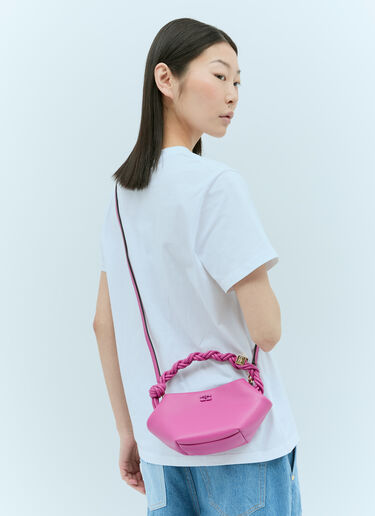 GANNI Mini Bou Handbag Pink gan0255056