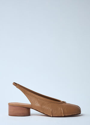 Maison Margiela Tabi Slingback Shoes Grey mla0259009