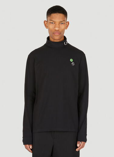 fred perry raf simons roll neck