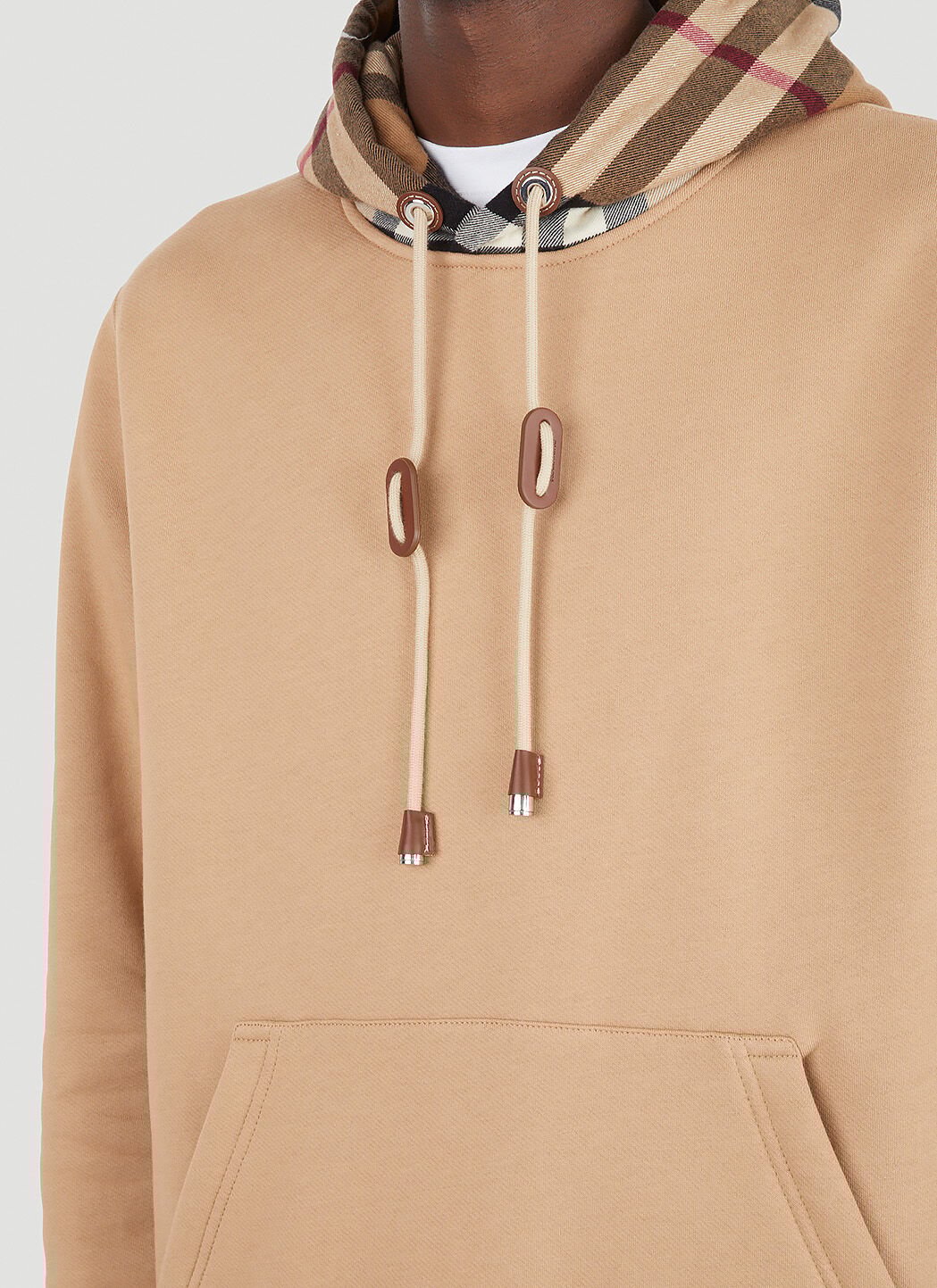 Burberry Samuel Hooded Sweatshirt in Beige LN CC