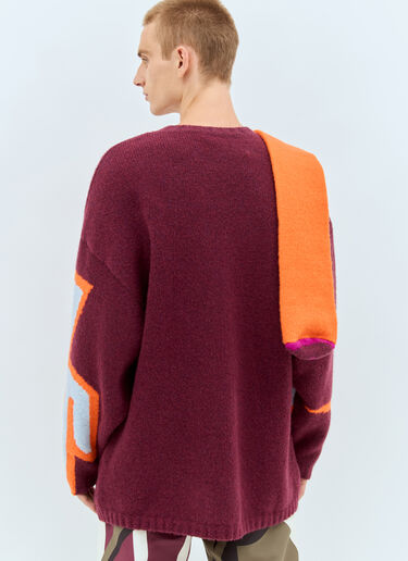 Walter Van Beirendonck Moon Eye Knit Sweater Multicolour wlt0158005