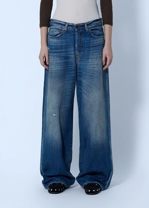 Acne Studios Loose Fit 1981 Jeans Blue acn0265056