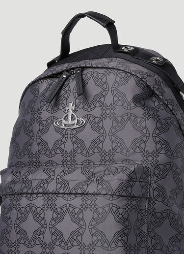 에드워드 오브 자수 백팩 Vivienne Westwood 에드워드 오브 자수 백팩 그레이 vvw0152089