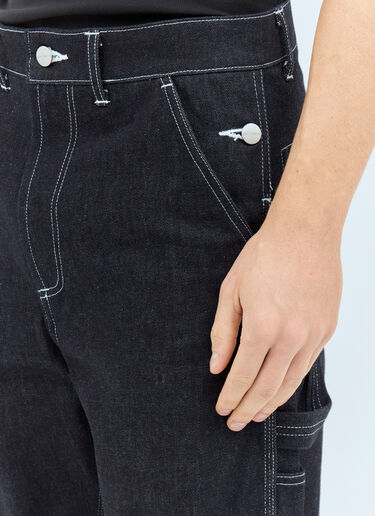 Junya Watanabe 明线木匠牛仔裤 蓝色 jwn0158006