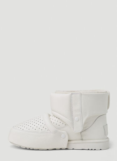 UGG x Shayne Oliver 아머라이트 사바톤 로우 부츠 화이트 ugo0351002