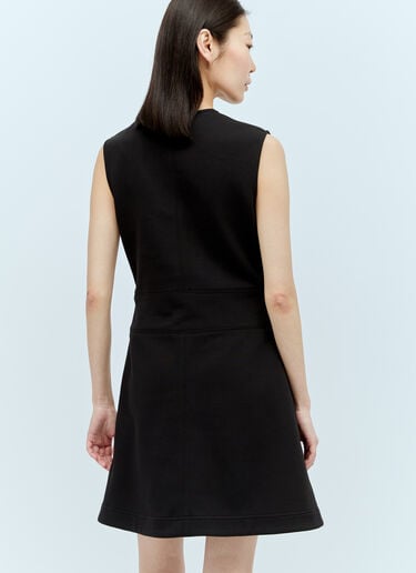 Moncler Logo Patch Mini Dress Black mon0256023