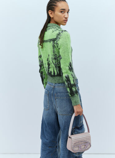 M-Taphos Fuzzy Sweater Diesel M-Taphos Fuzzy Sweater Green dsl0254008