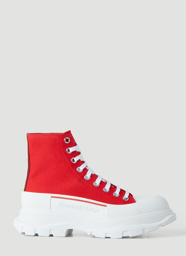 Alexander McQueen Tread Slick Sneakers Red amq0246020