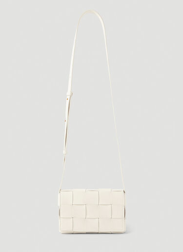 Cassette Small Shoulder Bag Bottega Veneta Cassette Small Shoulder Bag White bov0251038