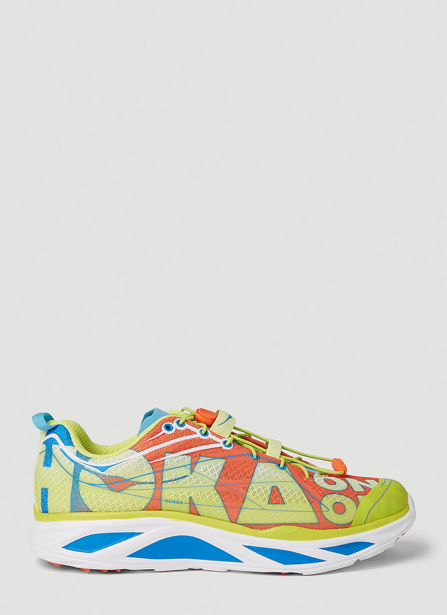 Shop Hoka One One Huaka Origins Sneakers In Yellow