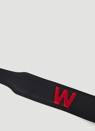 Walter Van Beirendonck Wrestle 腰带 黑色 wlt0150039