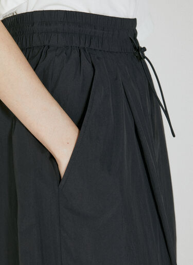 Y-3 Wide Leg Track Pants Black yyy0254004