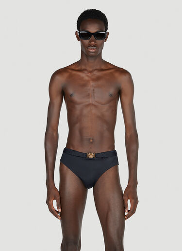 Versace Medusa Swim Briefs Black ver0153016