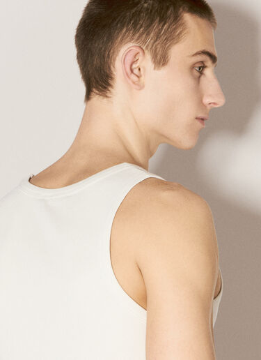 Entire Studios Rib Tank Top White ent0355006