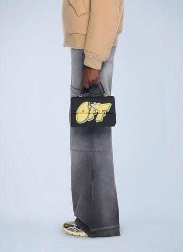 Off-White Jitney 1.4 Top Handle Bag Black ofw0262077