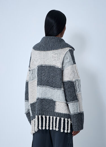 Wool-Blend Sweater GANNI Wool-Blend Sweater Grey gan0261001