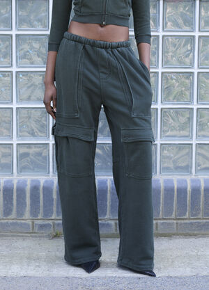MM6 Maison Margiela Cargo Track Pants Purple mmm0258003