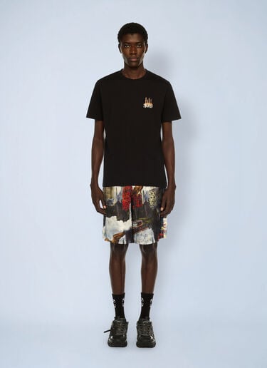 Off-White Building Arrow Slim Logo T-Shirt Black ofw0162018