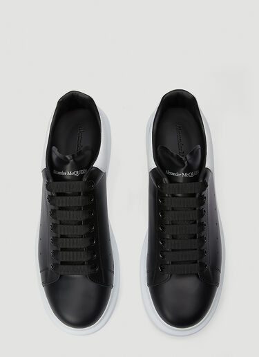 Leather Sneakers Alexander McQueen Leather Sneakers Black amq0144013