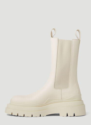 Bottega Veneta 타이어 부츠 크림 bov0250044
