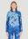 Paula Canovas del Vas Printed Denim Jacket Green pcd0248006