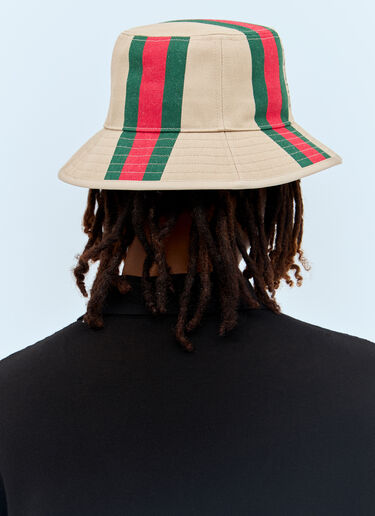 织带渔夫帽 Gucci 织带渔夫帽 米色 guc0157068