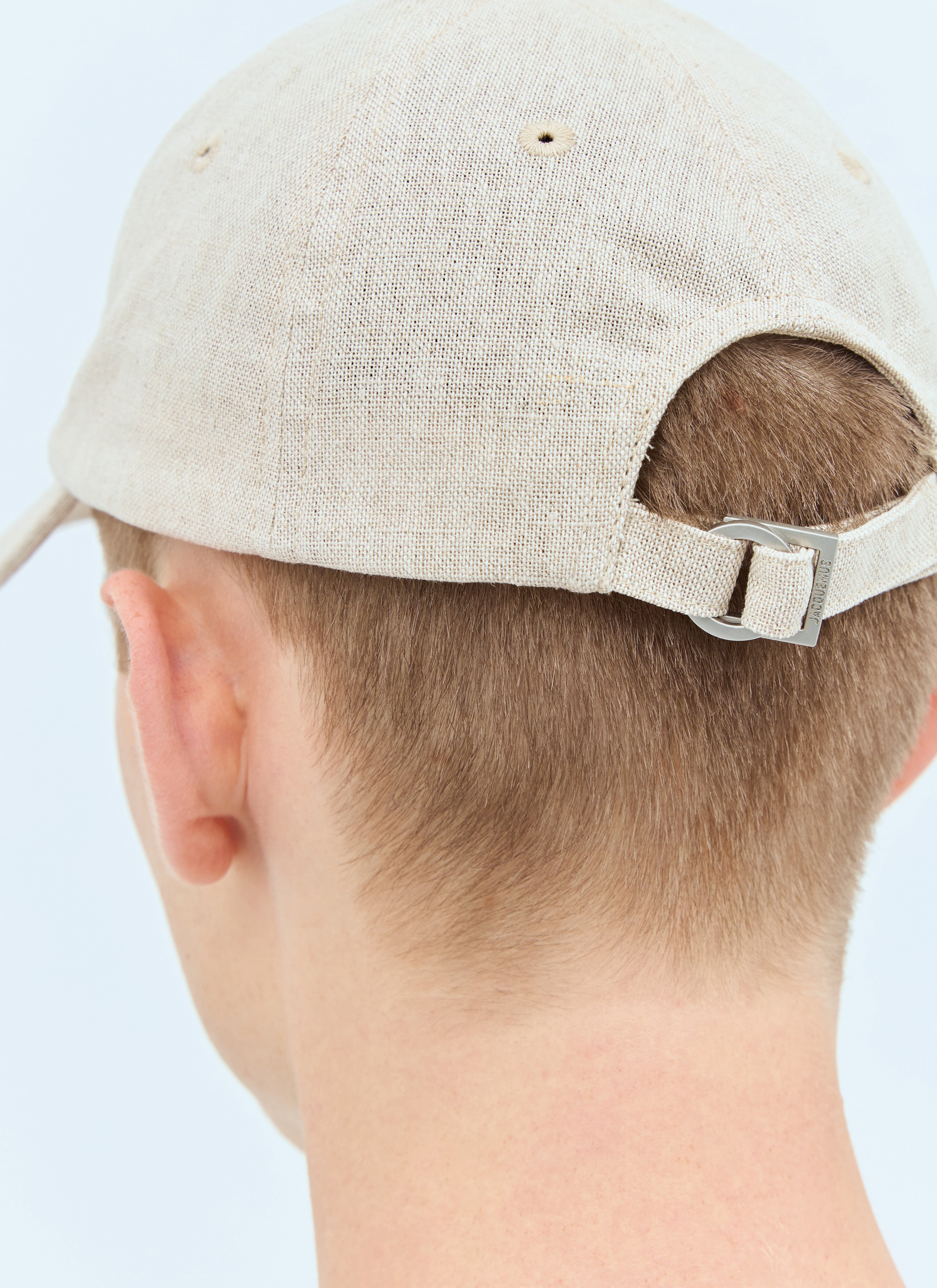 Jacquemus Men s La Casquette Gadjo Baseball Cap in Beige LN CC