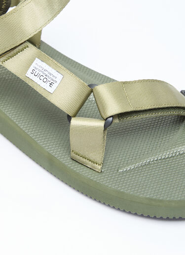 Suicoke 데파-캡 샌들 그린 sui0156002