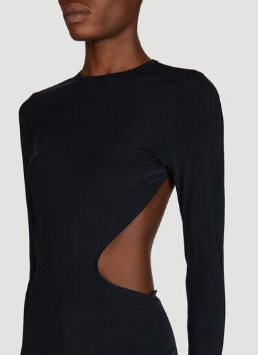 Balenciaga Cut-Out Top Black bal0255010