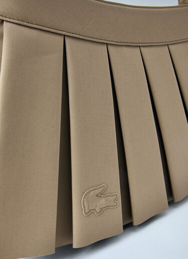 LN-CC® - Lacoste: Lenglen Shoulder Bag - Beige Lacoste Lenglen Shoulder Bag Beige lac0266010
