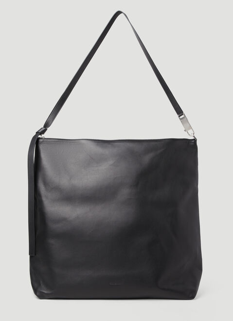 Dolce & Gabbana Large Leather Tote Bag Black dol0153015