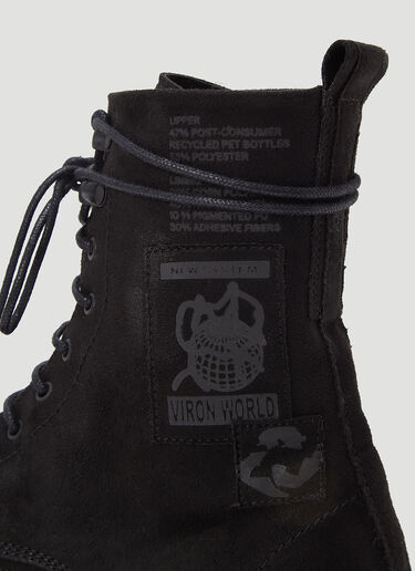 Virón 1992 Faux-Suede Boots Black vir0344007