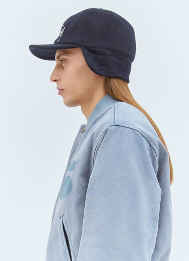 Stüssy 护耳羊毛鸭舌帽 藏蓝色 sts0159018