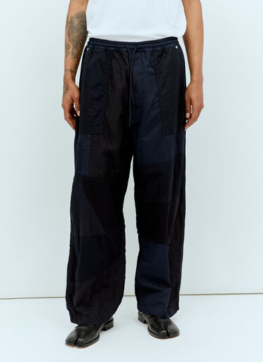 Comme des Garçons Homme 拼接运动裤  藏蓝色 cdh0156011