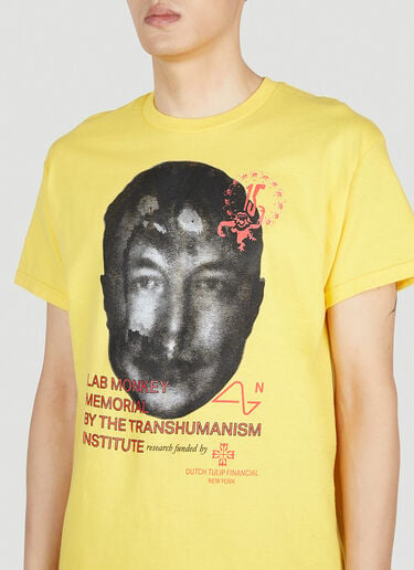 DTF.NYC 15 Monkeys Short-Sleeved T-Shirt Yellow dtf0152003
