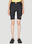 Martine Rose Logo Cycling Shorts Black mtr0352002