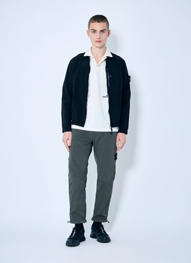 Stone Island 徽标刺绣 Polo 衫 米色 sto0160015