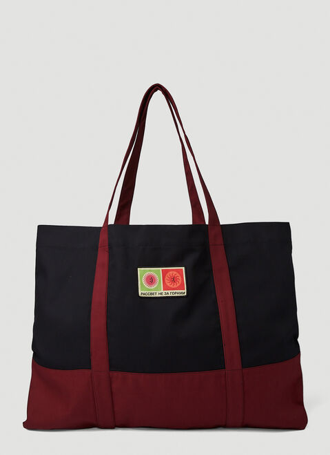 Eastpak x Telfar Logo Patch Tote Bag Blue est0351002