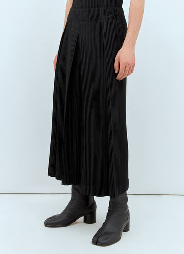 Tucked Pleated Pants Homme Plissé Issey Miyake Tucked Pleated Pants Black hmp0158003